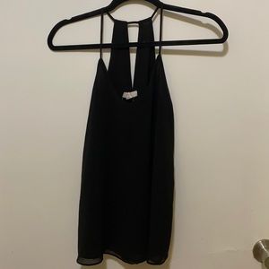 Small, Mine brand tank top. Color: Black